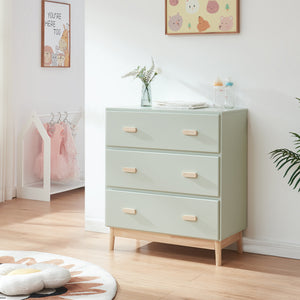 Wickelkommode Sarievn mit Wickelauflage 100x80x53 cm [en.casa]