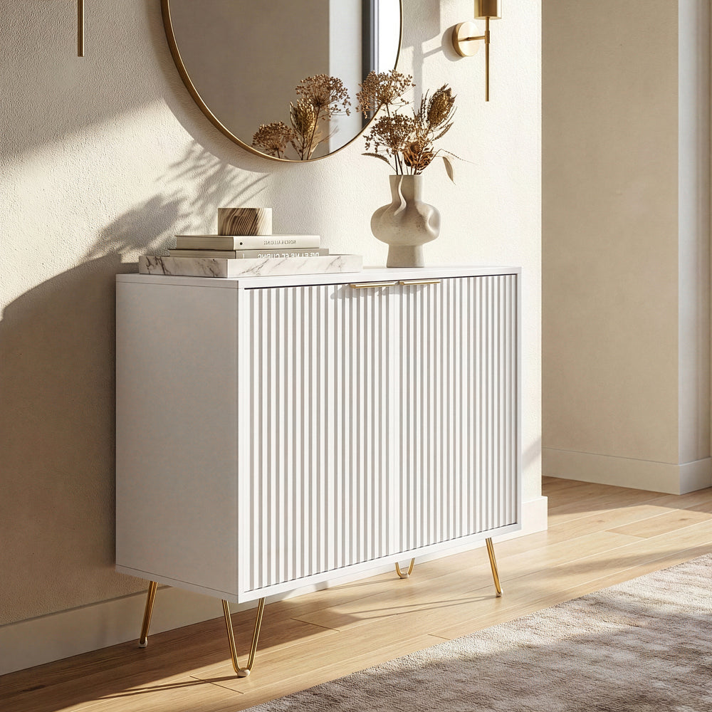 Beistellschrank Trondi 75 x 80 x 40 cm [en.casa]