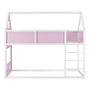 Hochbett Quedlinburg für Kinder 90x200 cm in verschiedenen Farben [en.casa]