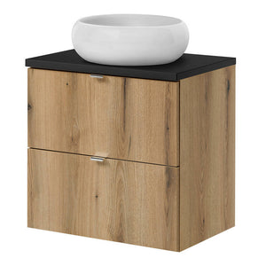Waschtisch Skelbolu mit Schubladen 60x72x40 cm [en.casa]